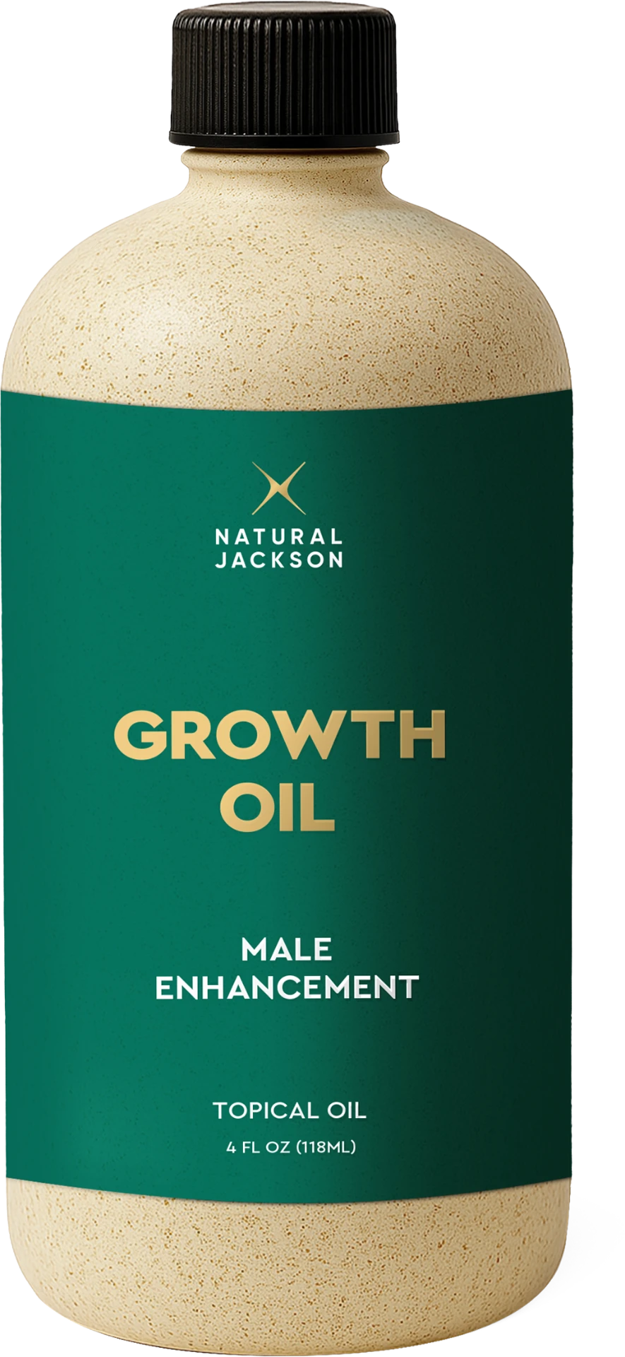 Natural Growth Oil bottle, 4 FL OZ topical oil